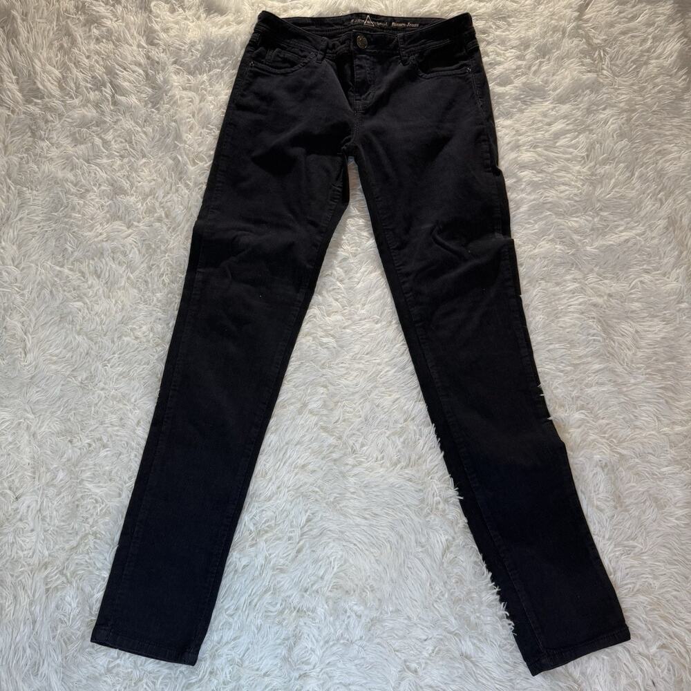 Bianca Jeans Women’s Black Corduroy Pants Skinny Stretch Size 28